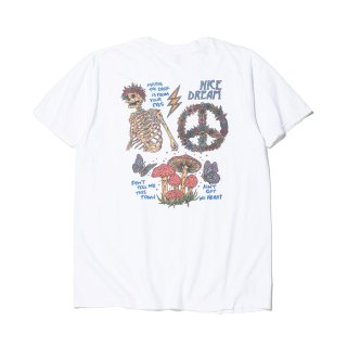 <img class='new_mark_img1' src='https://img.shop-pro.jp/img/new/icons8.gif' style='border:none;display:inline;margin:0px;padding:0px;width:auto;' />RADIALL/FLASH-CREW NECK T-SHIRT S/S/WHITE