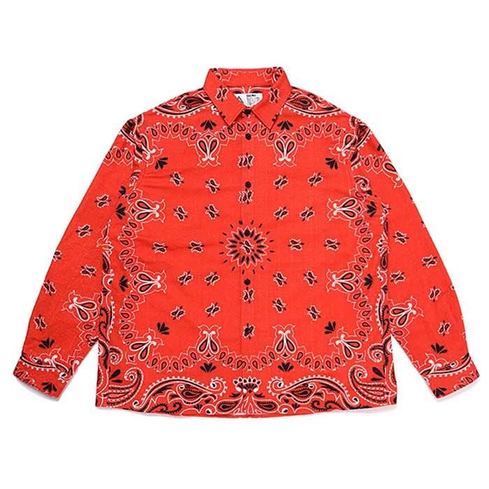 L/S BANDANA NEL SHIRT バンダナネルシャツ-チャレンジャー 通販