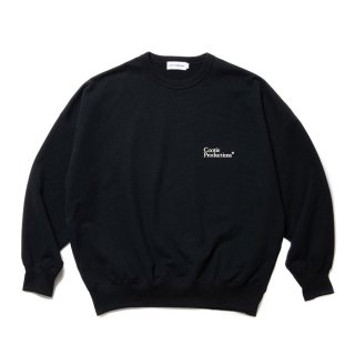 <img class='new_mark_img1' src='https://img.shop-pro.jp/img/new/icons8.gif' style='border:none;display:inline;margin:0px;padding:0px;width:auto;' />COOTIE/OPEN END YARN PLAIN SWEAT CREW/BLACK
