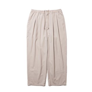 COOTIE/T/W 2 TUCK EASY PANTS/TAUPE
