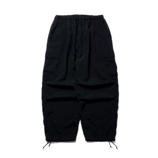 COOTIE/POLYESTER CANVAS ERROR FIT CARGO EASY PANTS/BLACK