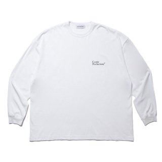 COOTIE/C/R SMOOTH JERSEY L/S TEE/WHITE