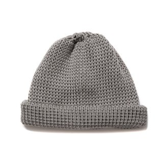 COOTIE/LOWGAUGE ROLL UP BEANIE/GRAY