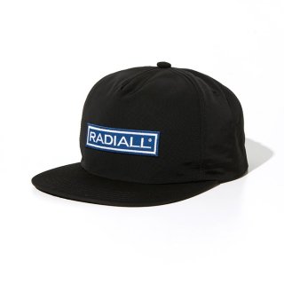 RADIALL/WHEELS-BASEBALL CAP/BLACK