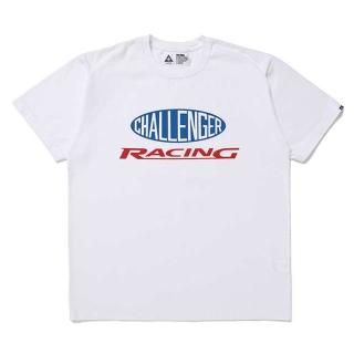 CHALLENGER/RACING TEE/WHITE