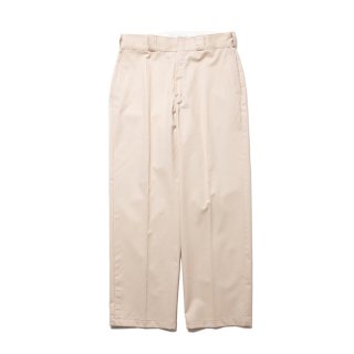 COOTIE/SMOOTH CHINO CLOTH TROUSERS/BEIGE
