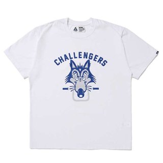 <img class='new_mark_img1' src='https://img.shop-pro.jp/img/new/icons8.gif' style='border:none;display:inline;margin:0px;padding:0px;width:auto;' />CHALLENGER/WOLF MC TEE/WHITE