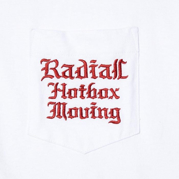 RADIALL HOT BOX-CREW NECK T-SHIRT S/S WHITE - THUMBING ONLOINE STORE - COOTIE/クーティー・CHALLENGER/チャレンジャー・PORKCHOP GARAGE SUPPLY/ポークチョップ・RADIALL/ラディアル・ANTIDOTE BUYERS CLUB/アンチドート 正規取扱店 通販サイト RADIALL HOT BOX-CREW NECK T-SHIRT S/S WHITE - THUMBING ONLOINE STORE - COOTIE/クーティー・CHALLENGER/チャレンジャー・PORKCHOP GARAGE SUPPLY/ポークチョップ・RADIALL/ラディアル・ANTIDOTE BUYERS CLUB/アンチドート 正規取扱店 通販サイト
