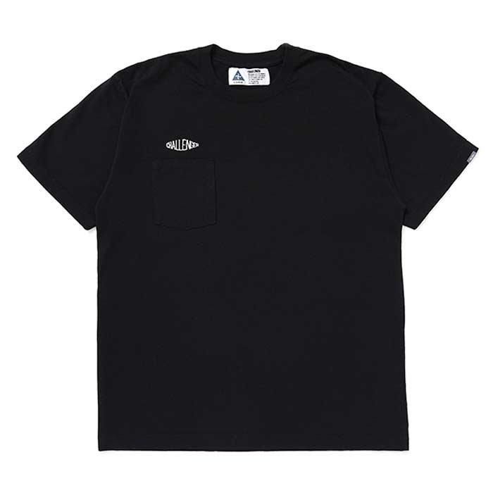 一番の贈り物 CHALLENGER|LOGO PKT TEE|BLACK - THUMBING ONLOINE STORE トップス