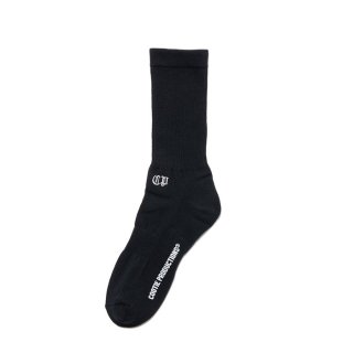 <img class='new_mark_img1' src='https://img.shop-pro.jp/img/new/icons8.gif' style='border:none;display:inline;margin:0px;padding:0px;width:auto;' />COOTIE/RAZA MIDDLE SOCKS/BLACK