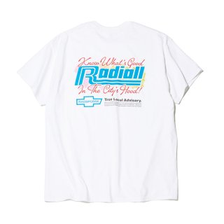 <img class='new_mark_img1' src='https://img.shop-pro.jp/img/new/icons8.gif' style='border:none;display:inline;margin:0px;padding:0px;width:auto;' />RADIALL/CUTLASS-CREW NECK T-SHIRT S/S/WHITE
