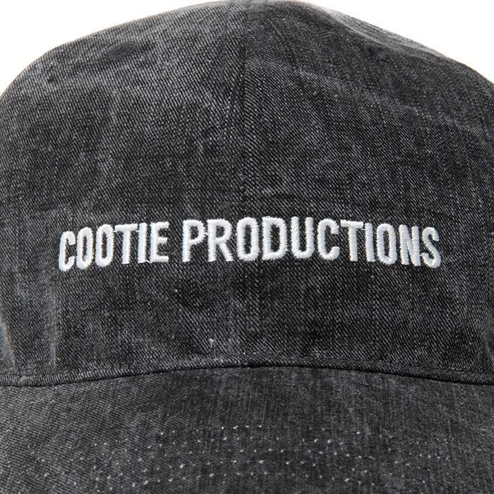 COOTIE PIGMENT COATING TWILL CAP | BLACK×WHITE - THUMBING