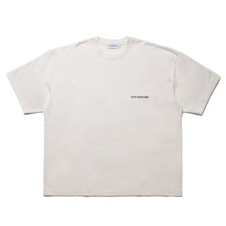 <img class='new_mark_img1' src='https://img.shop-pro.jp/img/new/icons8.gif' style='border:none;display:inline;margin:0px;padding:0px;width:auto;' />COOTIE/MVS JERSEY PRINT S/S TEE - 1/OFF IVORY