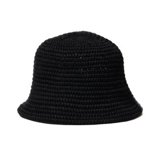 <img class='new_mark_img1' src='https://img.shop-pro.jp/img/new/icons8.gif' style='border:none;display:inline;margin:0px;padding:0px;width:auto;' />COOTIE/KNIT CRUSHER HAT/BLACK