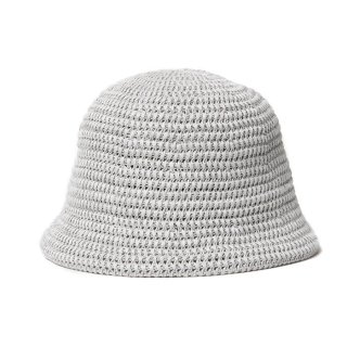 <img class='new_mark_img1' src='https://img.shop-pro.jp/img/new/icons8.gif' style='border:none;display:inline;margin:0px;padding:0px;width:auto;' />COOTIE/KNIT CRUSHER HAT/ASH GRAY
