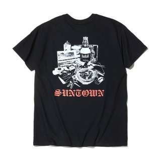 <img class='new_mark_img1' src='https://img.shop-pro.jp/img/new/icons8.gif' style='border:none;display:inline;margin:0px;padding:0px;width:auto;' />RADIALL/SUNTOWN-CREW NECK T-SHIRT S/S/BLACK