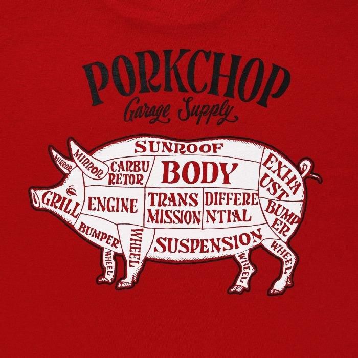大量入荷 - 赤×黒 | TEE BACK PORKCHOP/PORK THUMBING STORE ONLOINE トップス