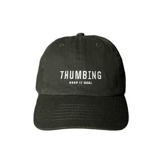 THUMBING/SIGN KIDS LOW CAP/BLACK