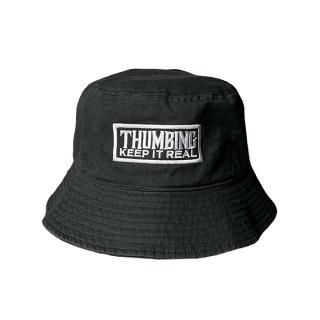 THUMBING/FRAME BUCKET HAT/BLACK