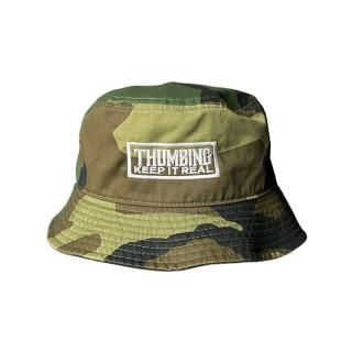 THUMBING/FRAME KIDS BUCKET HAT/CAMOUFLAGE