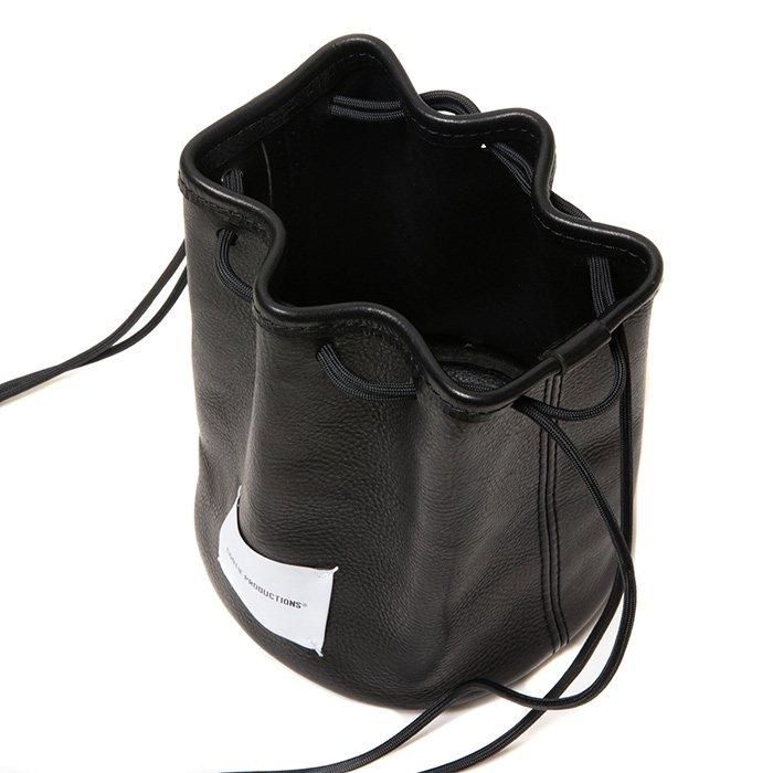 COOTIE/LEATHER BUCKET BAG | 牛革製バケットバッグ - THUMBING COOTIE/LEATHER BUCKET BAG | 牛革製バケットバッグ - THUMBING
