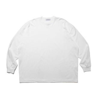 COOTIE/OVERSIZED L/S TEE/WHITE