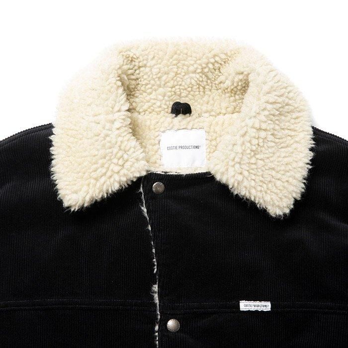 COOTIE コーデュロイジャケット | ブラック - THUMBING ONLOINE STORE