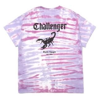 CHALLENGER/TIE DYE SCORPION TEE