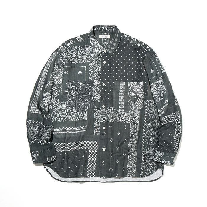 CHALLENGER バンダナ柄 半袖シャツ L CHALLENGER バンダナ柄 半袖シャツ L CHALLENGER / S/S BANDANA SHIRT