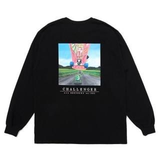 CHALLENGER L/S ROSE FROG TEE | ブラック - THUMBING ONLOINE CHALLENGER L/S ROSE FROG TEE | ブラック - THUMBING ONLOINE