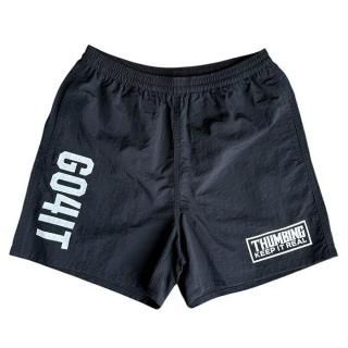 THUMBING/FIGHT SHORTS/BLACK