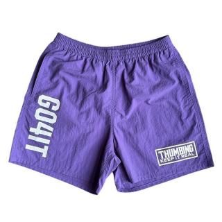 THUMBING/FIGHT SHORTS/PURPLE