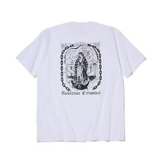 RADIALL/CRADLE-CREW NECK T-SHIRT S/S/WHITE