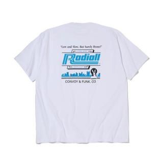 RADIALL/LOW AND SLOW-CREW NECK T-SHIRT S/S/WHITE