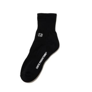 COOTIE/RAZA SHORT SOCKS/BLACK