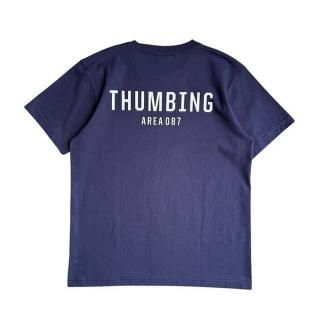 <img class='new_mark_img1' src='https://img.shop-pro.jp/img/new/icons8.gif' style='border:none;display:inline;margin:0px;padding:0px;width:auto;' />THUMBING/SIGN TEE/NAVY