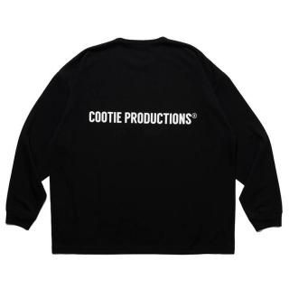 COOTIE/DRY TECH JERSEY OVERSIZED L/S TEE/BLACK