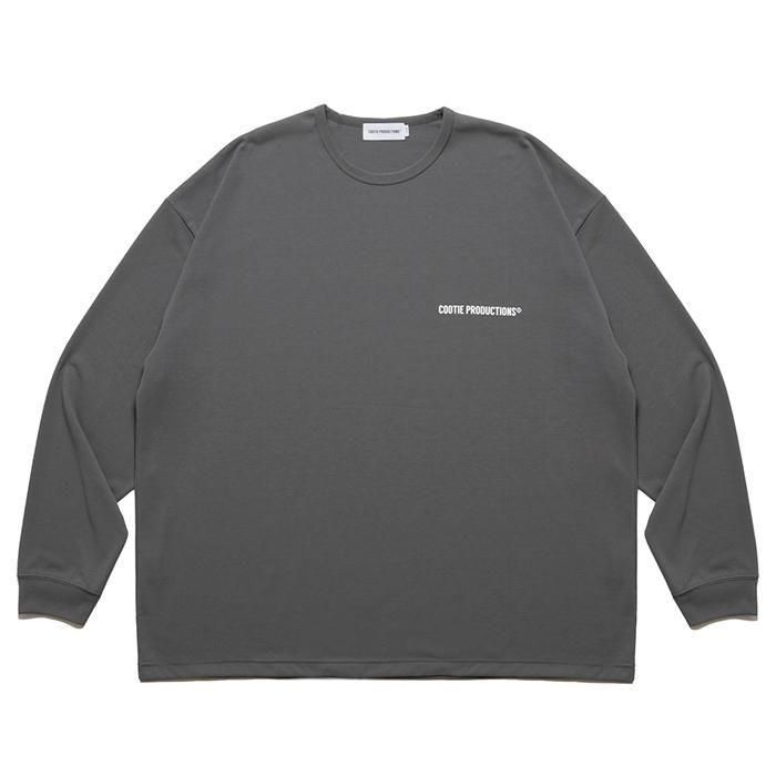 Cootie Productions グレー Tシャツ COOTIE PRODUCTIONS / Dry Tech Jersey Oversized S/S Tee -Gray-