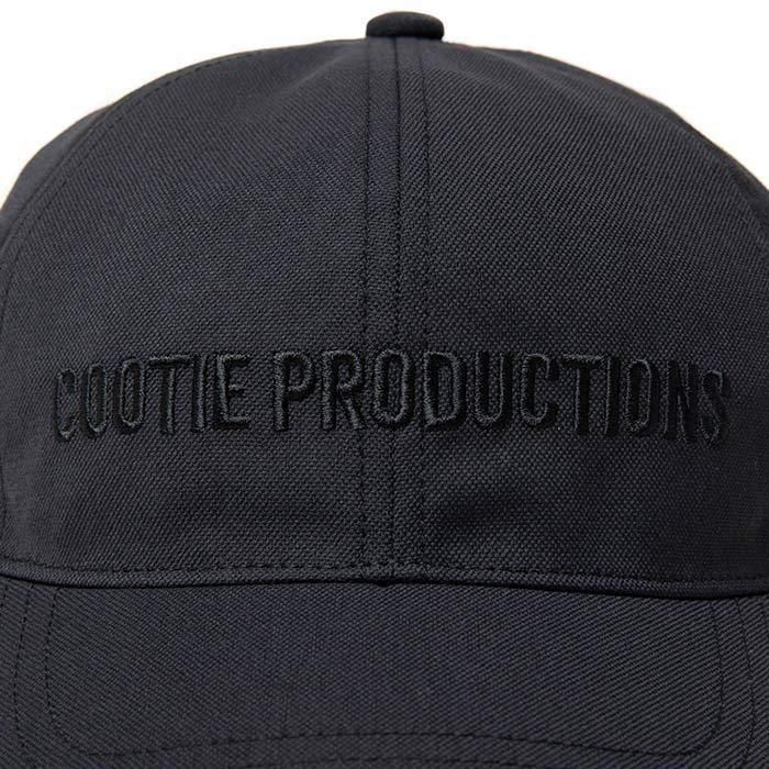 COOTIE/DRY TECH OX CAP | ブラック - THUMBING ONLOINE STORE