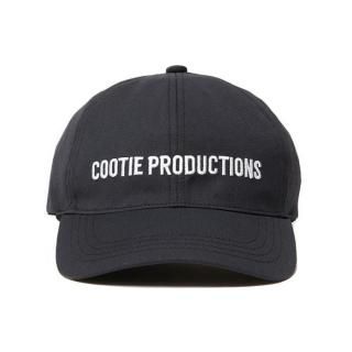 COOTIE/DRY TECH OX 6 PANEL CAP/BLACKWHITE