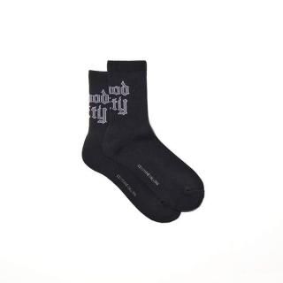 RADIALL/HOOD CITY-1PAC SOX MID/DRALON/BLACK