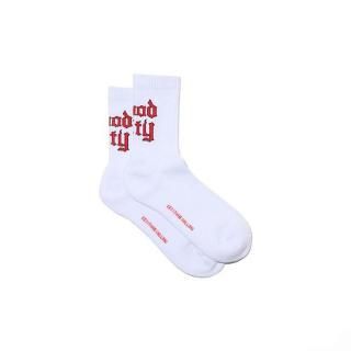 RADIALL/HOOD CITY-1PAC SOX MID/DRALON/WHITE