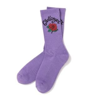 CHALLENGER/ROSE SOCKS/PURPLE