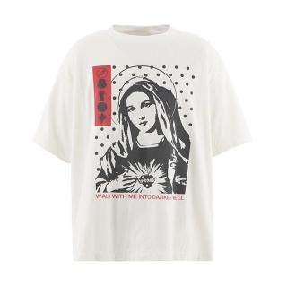 SAINT Mxxxxxx/KK_SS TEE/MARIA/WHITE