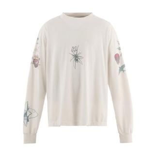 SAINT Mxxxxxx/DW_LS TEE/TATTOO/WHITE