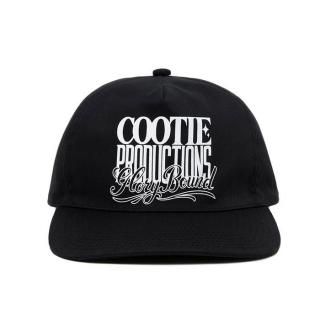 COOTIE/T/C TWILL 5 PANEL CAP/BLACK