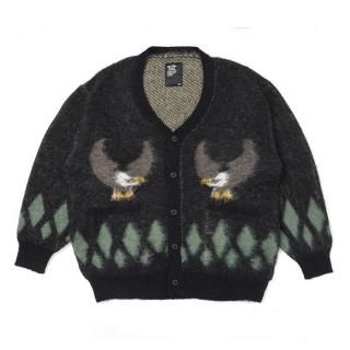 <img class='new_mark_img1' src='https://img.shop-pro.jp/img/new/icons8.gif' style='border:none;display:inline;margin:0px;padding:0px;width:auto;' />CHALLENGER/NATIVE EAGLE CARDIGAN/BLACK