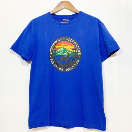 <div>Polo Ralph Lauren </div>POLO SPORTSMEN<br>S/S T-SHIRT<br>BLUE