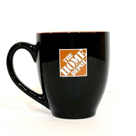 <div>HOME DEPOT</div>OFFICIAL<br>MUG CUP<br>BLACK x ORANGE