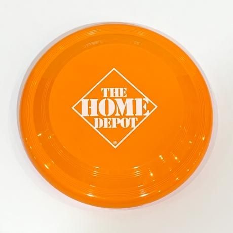 <div>HOME DEPOT</div>OFFICIAL<br> FLYING DISC<br>ORANGE